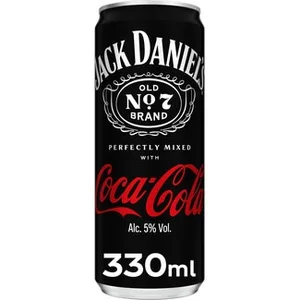 Whisky Combinado con Coca-cola  Jack Daniel's 33 CL