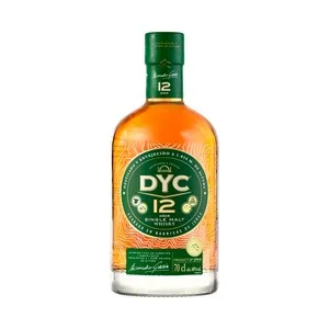 DYC Whisky Single Malt de 12 Años, Elaborado en España Botella 70 Cl. 700 ML