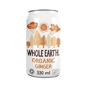 Whole Earth Refresco Bio de Jengibre 330 Ml.
