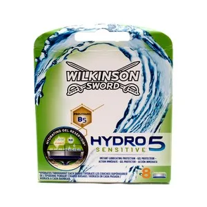 Wilkinson Recambio de Cuchillas con 5 Hojas para Maquinilla de Afeitar Wilkinson Hydro Sensitive 5 8 Uds.
