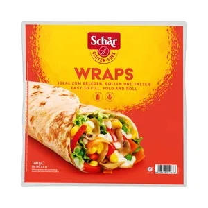 Schär Wraps sin Gluten Schär 160 G.