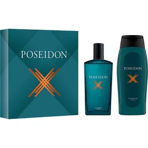 X Estuche con Eau de Toilette Masculina + Gel de Ducha 250 Ml Poseidon