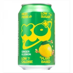 XO Sabor Limón y Jengibre bajo en Azúcar Lata 33 Cl.