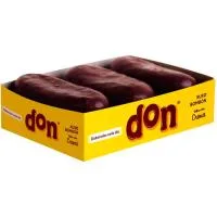 Xuxo de Chocolate Don, 3 Uds, Caja 240 G