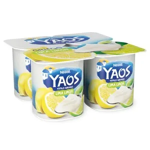 Yaos Griego Lima-limón Nestlé 4 X 115 Gr. 460 G