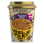 Yarroz con Pollo y Salsa Thai Gallina Blanca Yatekomo 83 G