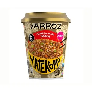 Yatekomo Yarroz de Ternera con Salsa Soja Yatekomo 84 G.