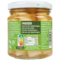 Yema de Espárrago Grueso Eroski, Frasco 110 G