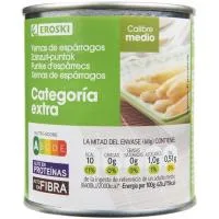 Yema de Espárrago Mediana Eroski, Lata 135 G