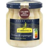 Yema de Espárrago Muy Gruesa Carretilla, Frasco 110 G
