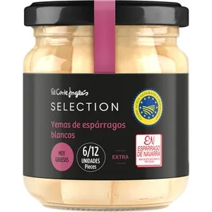 Yemas de Espárragos Blancos Muy Gruesos IGP de Navarra 6-12 Piezas el Corte Ingles Selection