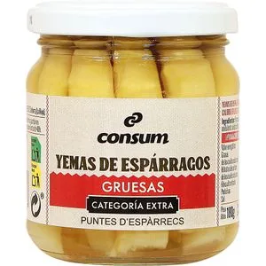 Yemas de Espárragos Extra Frasco 110 Gr