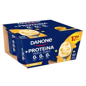 Yogur 0%0% Proteína Mango 4 X 105 Gr