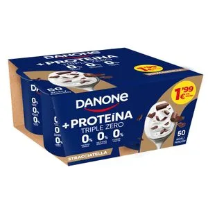 Yogur 0%0% Proteína Sabor Stracciatella 4 X 105 Gr