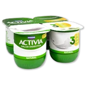 Yogur Activia Danone Natural 4 U. de 120 G
