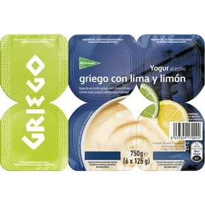 Yogur al Estilo Griego con Lima y Limón Pack 6 el Corte Ingles