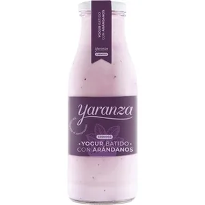 Yogur Batido con Arándanos sin Gluten Yaranza