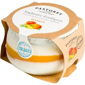 Yogur Cremoso con Mango Azucarado sin Gluten Ecológico Pastoret
