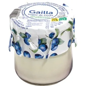 Yogur de Oveja con Confitura Arándanos 140 Gr