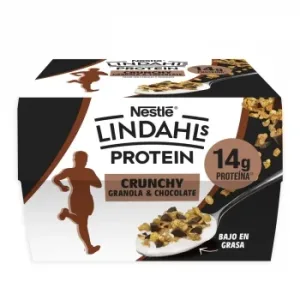 Yogur Desnatado Líquido con Cereales y Chocolate Lindahls Protein Pack de 2 Unidades de 127 G.