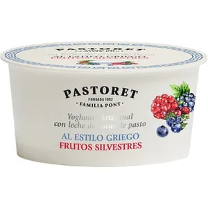 Yogur Griego Azucarado con Frutos del Bosque con Leche de Vacas de Pasto sin Gluten Pastoret