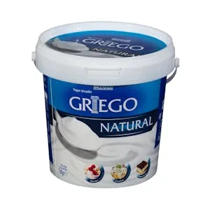 Yogur Griego Natural Hacendado 1 KG