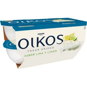 Yogur Griego Oikos Sabor Lima Limón 4 X 110 Gr