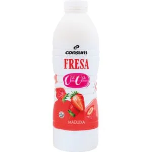 Yogur Líquido 00% con Fresa 1000 Gr