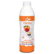 Yogur Líquido Sabor Melocotón y Fruto de la Pasión Dia Láctea Botella 1 Kg
