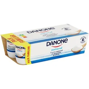 Yogur Natural Pack 8 Pack Familiar Danone 120 G