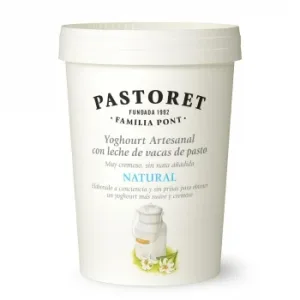 Yogur Natural Pastoret sin Gluten 500 G.