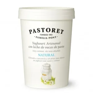 Yogur Natural Pastoret sin Gluten 500 G.