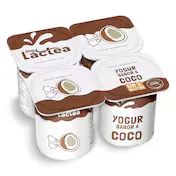 Yogur Sabor Coco Dia Láctea Pack 4 X 125 G