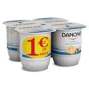 Yogur Sabor Macedonia Danone Pack 4 X 120 G