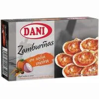 Zamburiñas en Salsa de Vieiras Dani, Lata 106 G