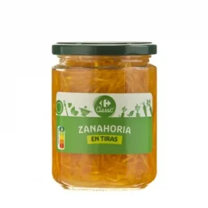 Zanahoria en Tiras Classic Carrefour 250 G.