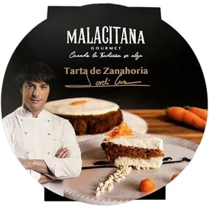 Tarta de Zanahoria Gourmet Malacitana