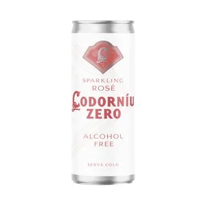 Codorniu Zero Vino Espumoso Rosado 0% Alcohol Lata 25 Cl. 250 ML