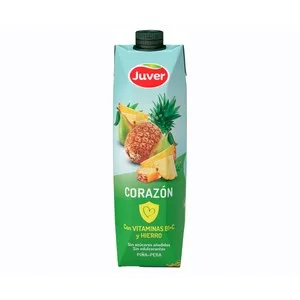 Juver Zumo Corazón Piña y Pera 1 L. 1000 ML
