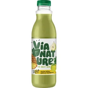 Zumo de 4 Frutas y Kale con Alcachofa y Cola de Caballo  VIA Nature 750 ML