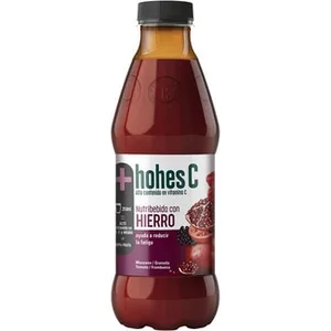 Zumo de Manzana, Granada, Tomate, Frambuesa Enriquecido con Hierro a Partir de Concentrado Hohes C