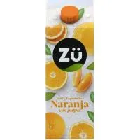 Zumo de Naranja con Pulpa Zü, Brik 1,75 Litros