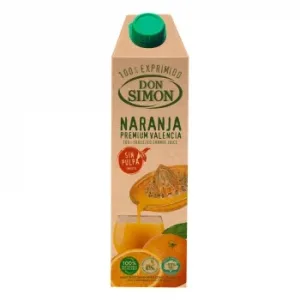Zumo de Naranja Don Simón sin Pulpa Brik 1 L.