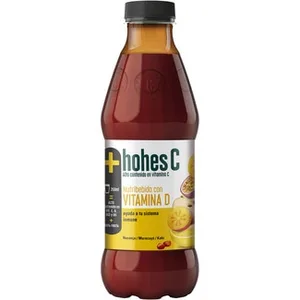 Zumo de Naranja, Maracuyá y Caqui Enriquecido con Vitamina D a Partir de Concentrado  Hohes C 1 L