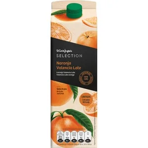 Zumo de Naranja Valencia Late 100% Exprimido con Pulpa el Corte Ingles Selection