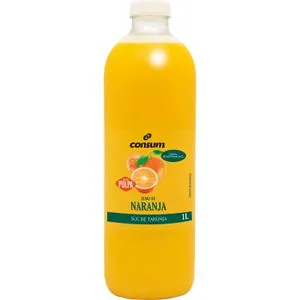 Zumo Naranja sin Pulpa Refrigerado 1 L